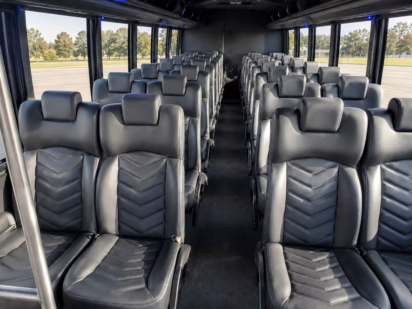 20 passenger minibus inside