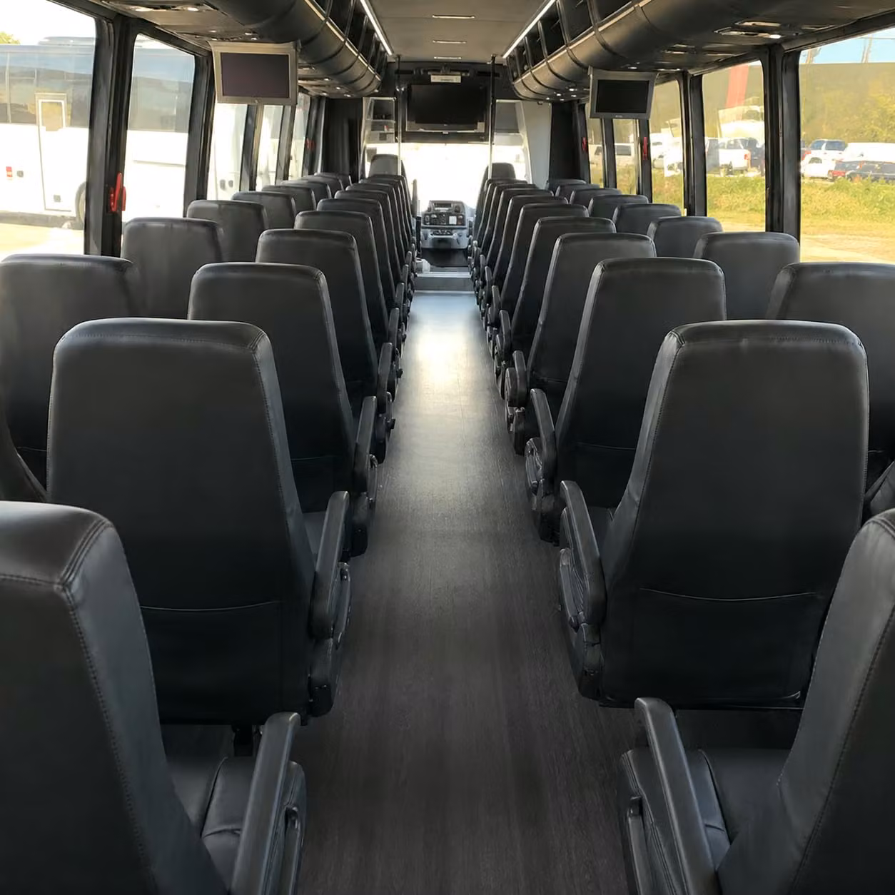 35 passenger minibus inside