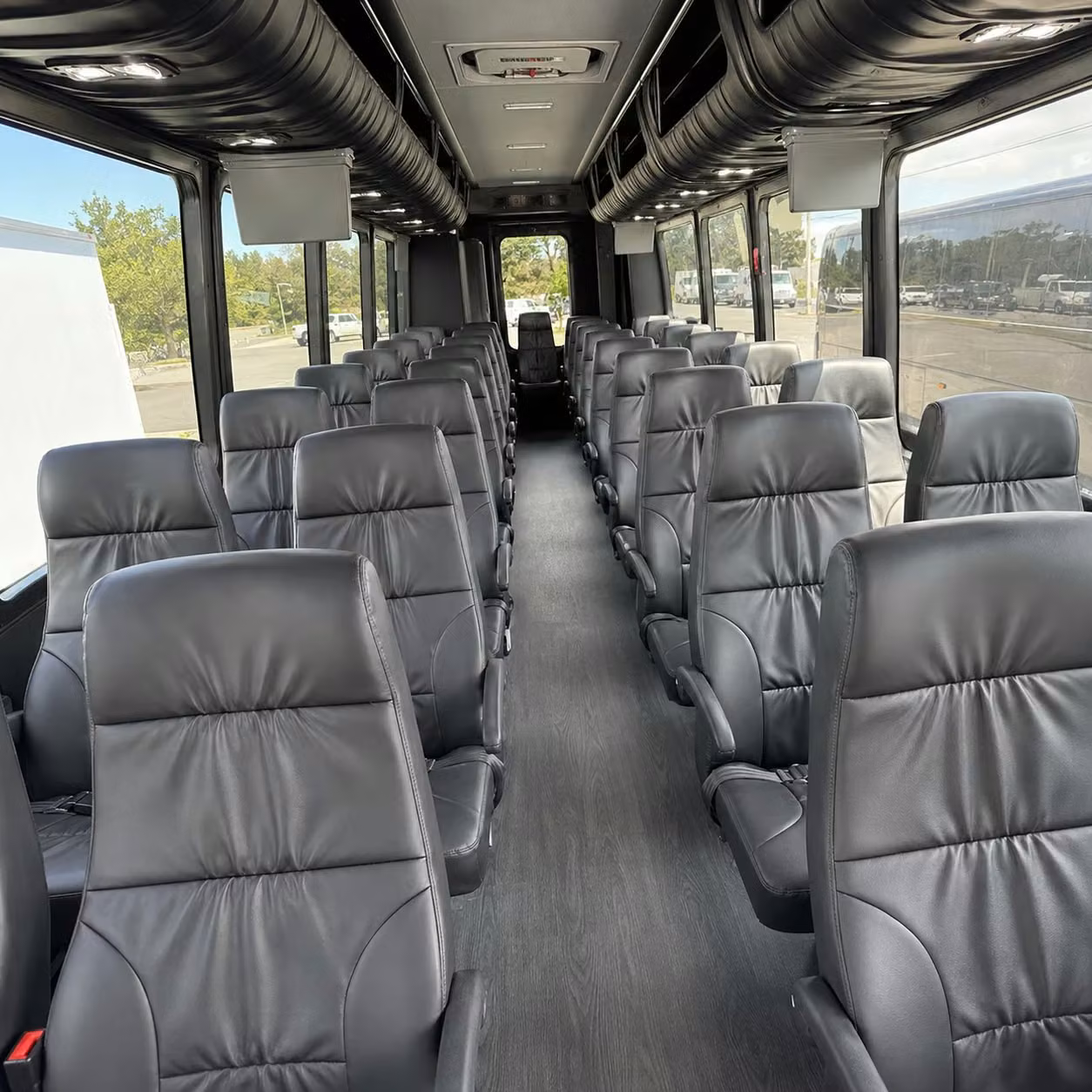35 passenger minibus interior