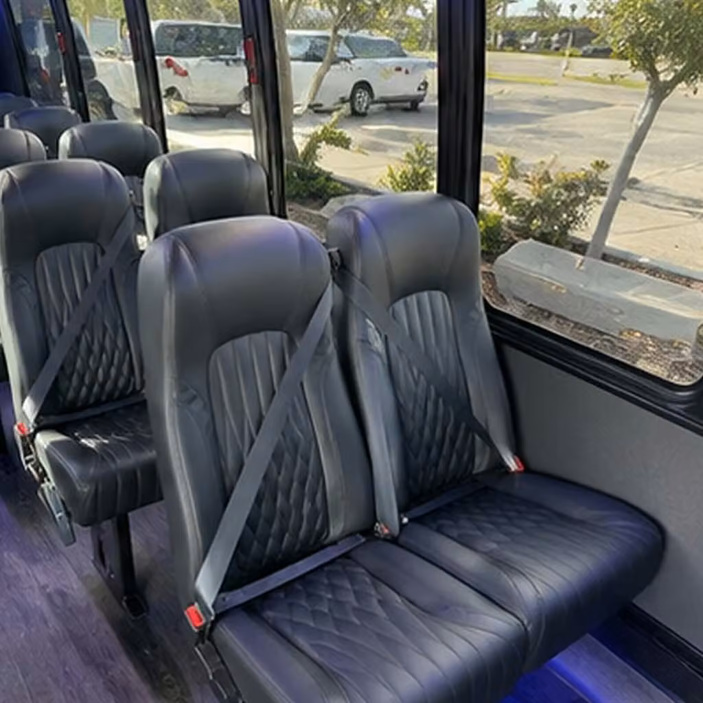 long beach 35 passenger minibus rental
