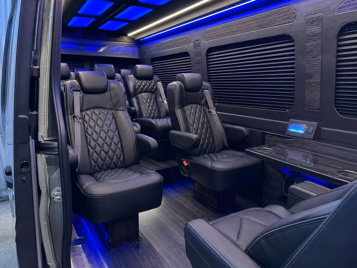 sprinter van transportation for groups and events across long beach