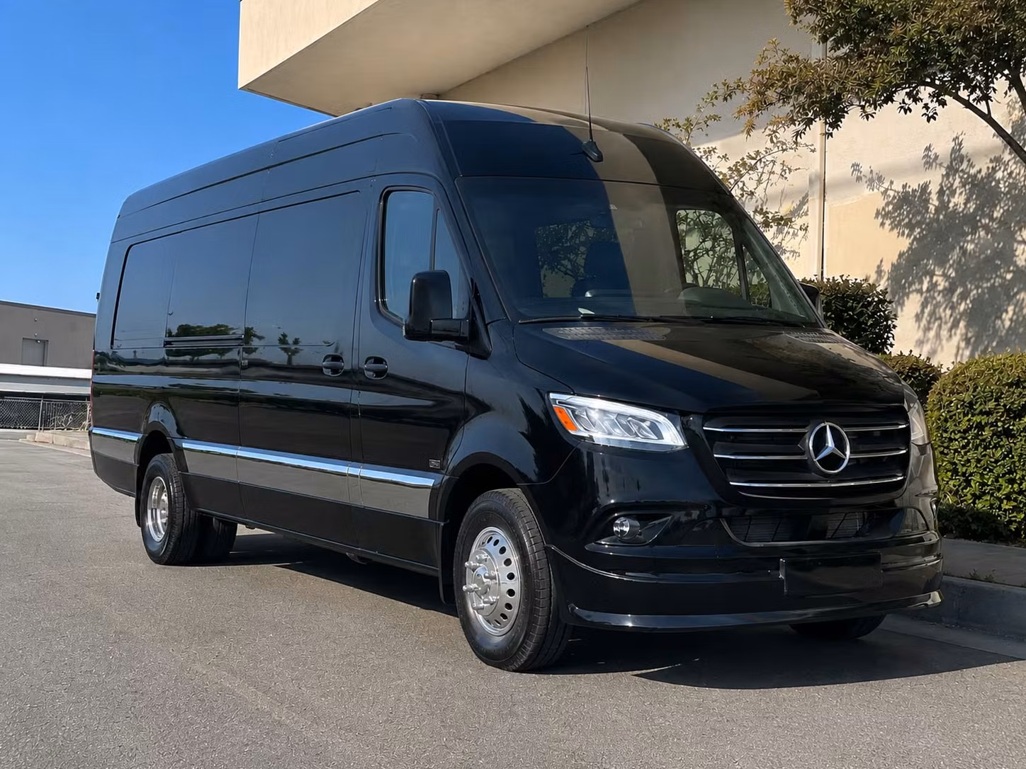 sprinter van with driver
