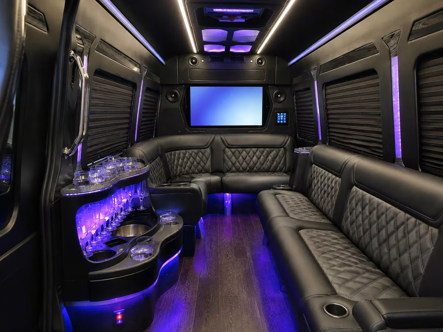 sprinter vans in long beach are the sleek prom option for smaller groups